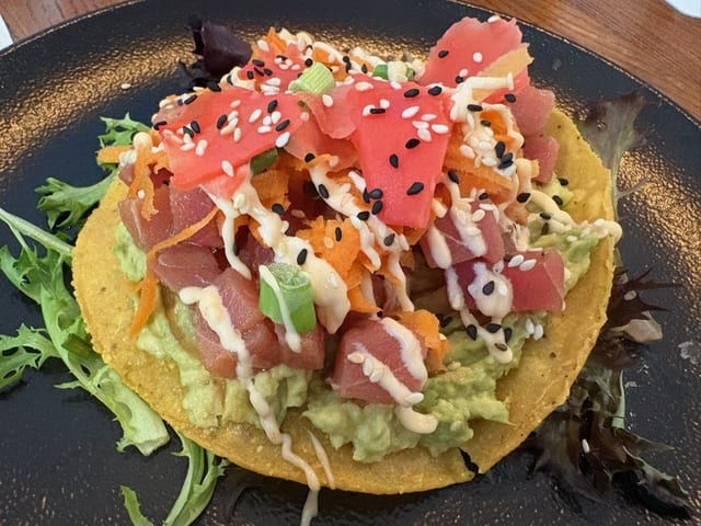 Tuna Tostada.