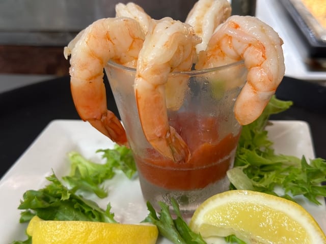 Shrimp Cocktail.