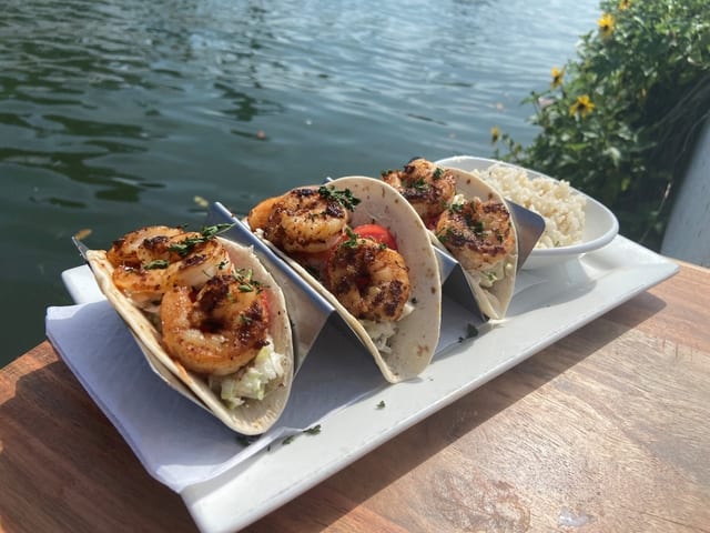 Shrimp Tacos.