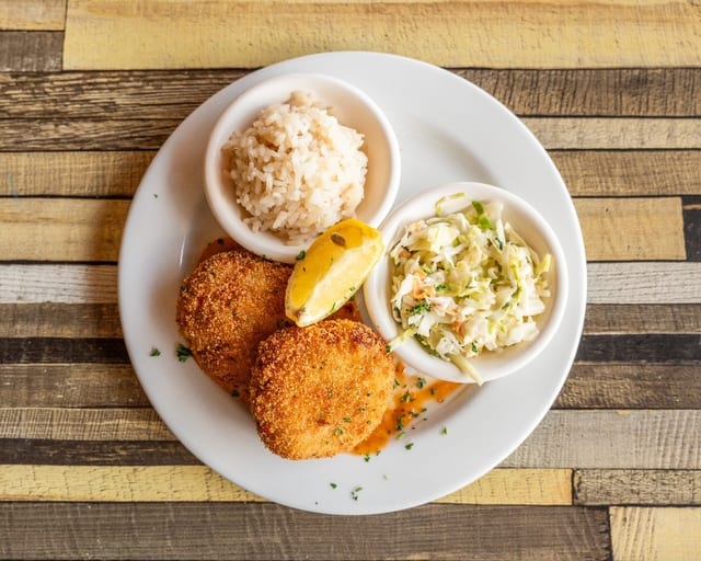 Crab Cakes.