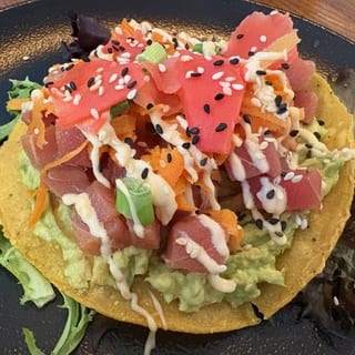 Tuna Tostada